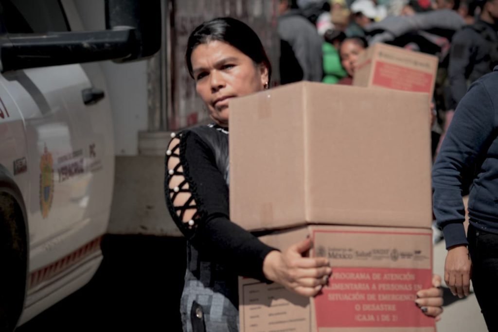 Entre el frío y la esperanza, apoyos invernales llegan a comunidades de Huayacocotla con la Caravana Abrigando Corazones