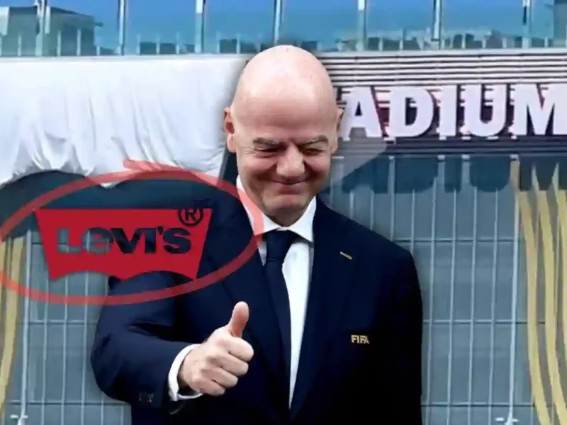 La FIFA obligó a todos los estadios sede del Mundial 2026 a borrar sus marcas comerciales, pero Levi’s ‘se las ingenió’ para mantener vivo su logo sin romper las reglas