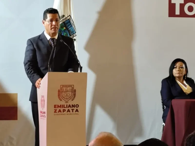Daniel Baizabal confirma que la SIOP ya trabaja en la carretera Xalapa–Coatepec.