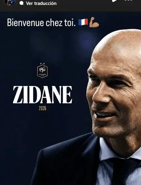 Kylian Mbappé rompe el silencio tras la llegada de Zinedine Zidane a la selección de Francia