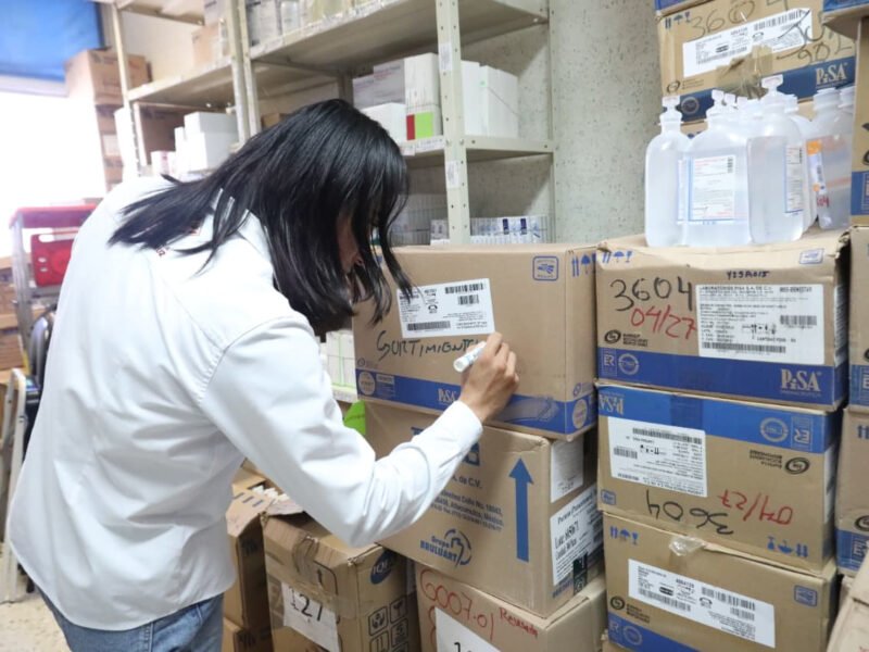 Gobierno del Estado mantiene el suministro de medicamentos en unidades médicas