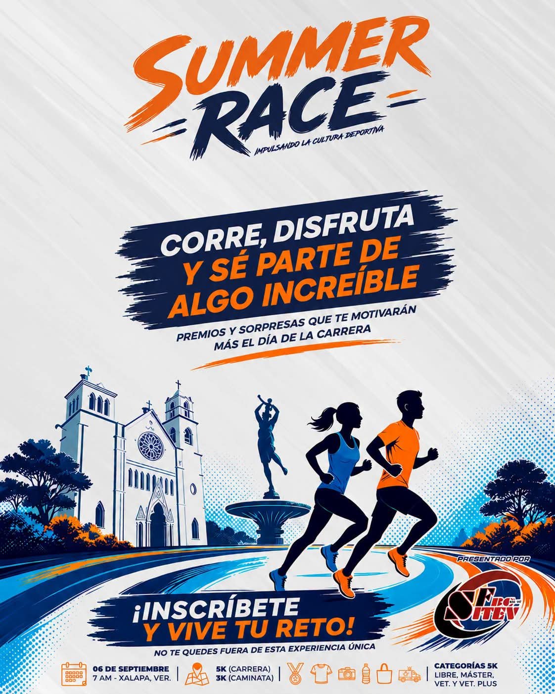 Xalapa celebrará la carrera Summer Race para promover la actividad física en septiembre