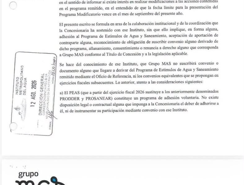 Por culpa de Grupo MAS, la ciudad de Veracruz dejará de percibir 62 mdp destinados para agua y saneamiento