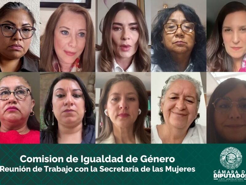 Comisión de Igualdad de Género analiza con la titular de la Secretaría de las Mujeres PPEF 2027
