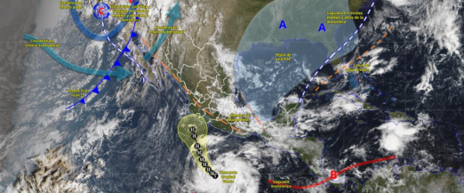 A partir del domingo, chubascos y tormentas en Veracruz: Conagua